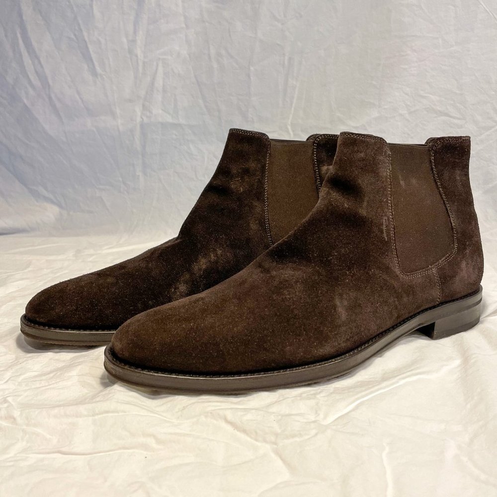 Salvatore Ferragamo Suede Ankle Boots